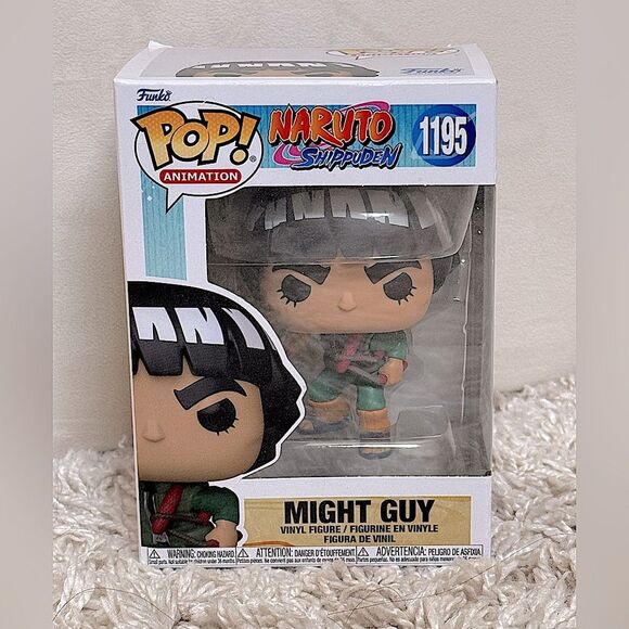 Funko Pop! Animation Naruto Shippuden #1195 Might Guy w/ Protective Case - Picture 1 of 11